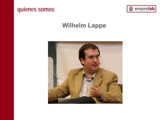 quienes somos
Wilhelm Lappe
3