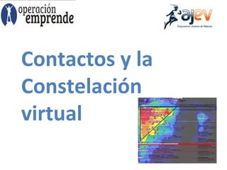 Contactos y la
Constelación
virtual
 