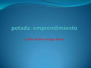 Carlos Andrés Arango Bravo
 
