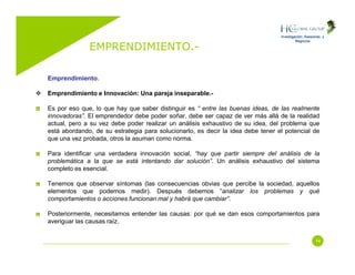 Emprendimiento (Entrepreneurship)