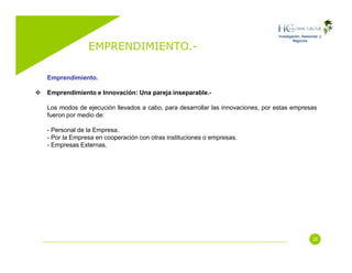Emprendimiento (Entrepreneurship)