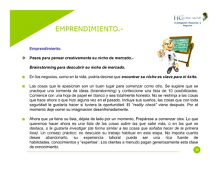 Emprendimiento (Entrepreneurship)