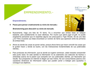 Emprendimiento (Entrepreneurship)
