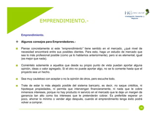 Emprendimiento (Entrepreneurship)
