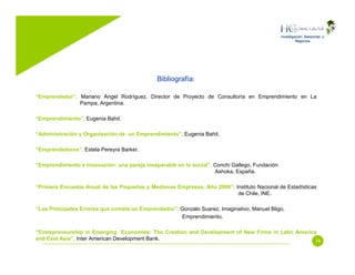 Emprendimiento (Entrepreneurship)