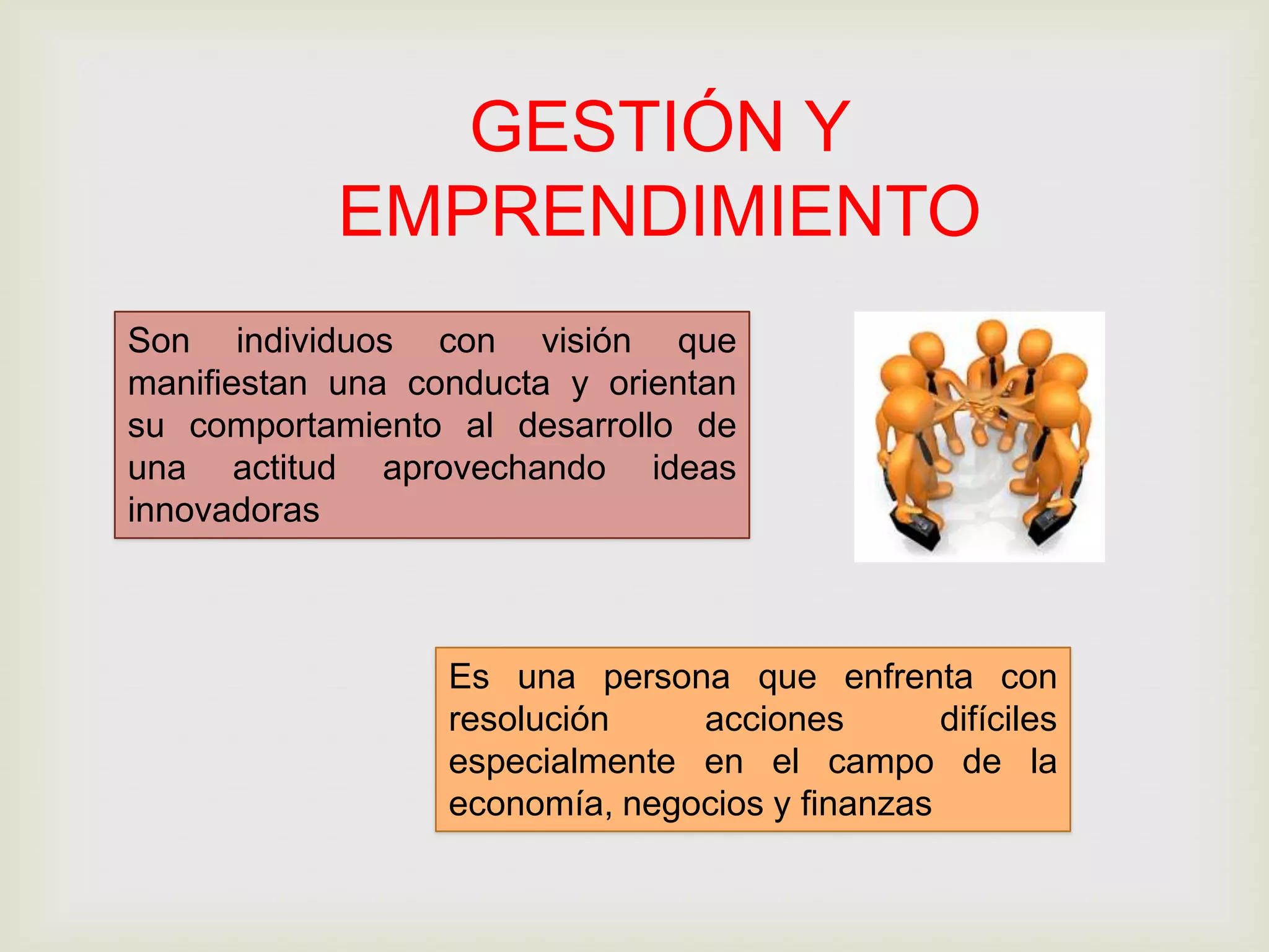 Gestion y Emprendimiento | PPT