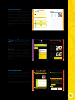 Tecnologías de la información y la comuni-
cación. Una página por unidad que utiliza las
TIC como herramienta de investigación o de
simulación. La idea es usar lo creado para pro-
fundizar en los conocimientos adquiridos.
Buen Vivir. Una página por unidad. Espacio
donde se analiza el trabajo emprendedor de
las mujeres, de las personas con discapacidad,
de las minorías étnicas, de los ambientalistas. A
continuación se trabaja una serie de activida-
des / preguntas para afianzar la adquisición de
aprendizajes.
11
Evaluación formativa
Taller diseñado para evaluar las destrezas con
criterios de desempeño de un tema, mediante
actividades constructivistas en las dimensiones
cognitiva, afectiva y procedimental. Son tareas
pedagógicamente valiosas y factibles de ser
cumplidas; adaptadas a las necesidades, intere-
ses y posibilidades del joven; mantienen com-
plementariedad entre actividades individualiza-
das y socializadas, también con actividades de
indagación.
Evaluación sumativa
Dos páginas al final de cada unidad. Se evalúa
con preguntas / actividades / problemas. Su re-
ferente son las destrezas propuestas al inicio. La
penúltima pregunta es una tabla de autoevalua-
ción de dos ítems.
Finalmente una tabla de Metacognición para que
el estudiante reflexione sobre sus aprendizajes.
119
Emprendimiento y Buen Vivir-Sumak Kawsay
 Las personas con discapacidad tienen algunos beneficios respecto a la
tributación.
 A través del RISE, ahora cada vez más contribuyentes pequeños y me-
dianos, forman parte del sector formal.
La incorporación de nuevos contribuyentes al sector formal
de la economía, a través de la inscripción en el Registro
Único de Contribuyentes, y la observación de normas refe-
rentes a los comprobantes de venta, especialmente de los peque-
ños y micro-emprendimientos, permite disminuir la competencia
desleal que suele generarse en el sector informal.
Desde la implementación del Régimen Impositivo Simplificado
en nuestro país, más contribuyentes decidieron adherirse al sector
formal. Para ejemplificar este hecho, veamos el
caso de Rosa Carmita Abad Pachari, residente
de la ciudad de Azogues, que de acuerdo con
la base de datos del Registro Único de Contri-
buyentes de personas naturales y sociedades,
publicado en la página web del SRI, inició sus
actividades como contribuyente RISE el 1 de
enero de 2008, en su “Peluquería Carmita”.
Si bien el Régimen Simplificado no apunta al
aumento significativo del nivel de recaudación,
una pequeña contribución tributaria, como la
que realiza “Peluquería Carmita”, a partir de ré-
gimen RISE, permitirá tener un mayor ordena-
miento legal.
A través de la formalización y cumplimiento
de requisitos en los comprobantes de venta,
otros procesos se pueden desarrollar en bene-
ficio de los ciudadanos, tal es el caso de la de
devolución del IVA pagado por personas con
discapacidad, que estén calificadas por el orga-
nismo competente, quienes pueden solicitar la
devolución del IVA en la adquisición de vehícu-
los ortopédicos o no ortopédicos importados,
o adquiridos localmente, siempre que estén
destinados para el uso y traslado de personas
con discapacidad; además de aparatos médicos
especiales, y prótesis.
Por todo ello, es evidente la
importancia del cumplimien-
to de los requisitos legales por
parte de los emprendedores.
Actividades
• Elabora un ensayo sobre la Aplicación del Régimen Imposi-
tivo Simplificado en el Ecuador. Utiliza las siguientes pregun-
tas generadoras: ¿Por qué todos debemos ser parte del siste-
ma de tributación? ¿Piensas que los derechos, pero también
los deberes deben ser asumidos por todos los ecuatorianos?
Shutterstock
Photodisc
118
TIC
Aprende a leer un archivo xml
Es un archivo de texto que se puede editar en cualquier editor de
texto sencillo. Define los valores de una factura electrónica entre
<etiquetas>, de la siguiente forma:
Factura electrónica
Ingresa a www.mayaediciones.com/1empyges/118p y descarga
el archivo “ejemplo factura electrónica – 2013 (original)”
El archivo se puede abrir en cualquier navegador de Internet.
Actividades
• Un proveedor con el que tenemos 30 días de crédito nos
envía una factura electrónica a nuestro correo electrónico,
pero necesitamos la información para efectuar el pago. Ac-
cede al archivo de ejemplo y busca la siguiente información:
Nombre comercial del proveedor
Dirección de la matriz
Fecha de emisión
Valor de importe total
Descripción del bien o servicio
• Gira un cheque a nombre del proveedor para pagar 30 días
después de la emisión de la factura, y prepara un sobre con
los datos necesarios para enviarlo.
<razonSocial>PRUEBAS SERVICIO DE RENTAS INTERNAS</razonSocial>
etiqueta de cierre
etiqueta de cierre
valor definido por las etiquetas
valor definido por las etiquetas
etiqueta de apertura
etiqueta de apertura
Glosario
Archivo en formato
XML. eXtensible Markup Lan-
guage / Lenguaje extensible de
marcas.
a
cb
Evaluación formativa
84
¿Cuál es la función del balance general?
¿Qué tipo de información se consigue con el balance general?
¿Cómo se clasifica el patrimonio?
Contesta: ¿cómo se calcula la utilidad y la pérdida?
2
3
5
6
Explica: ¿qué entiendes por balance general?
Responde: ¿Cómo se clasifica el activo?
Explica conceptos sobre el balance general.
Identifica conceptos relacionados con activos y patrimonios.
1
4
________________________________________________________________________________________________
________________________________________________________________________________________________
________________________________________________________________________________________________
________________________________________________________________________________________________
________________________________________________________________________________________________
________________________________________________________________________________________________
________________________________________________________________________________________________
________________________________________________________________________________________________
________________________________________________________________________________________________
________________________________________________________________________________________________
________________________________________________________________________________________________
________________________________________________________________________________________________
85
Trabajo colaborativo
Realicen un balance general de la empresa ‘EL ESTUDIANTE’ con los siguientes datos:
Aplica los conceptos de balance general.
7
• Caja $ 200,00
• Bancos $ 500,00
• Cuentas por pagar $ 600,00
• IESS por pagar $ 350,00
• Muebles de oficina $ 850,00
• Cuentas por cobrar $ 400,00
• Capital social $ 800,00
• Resultado del ejercicio $ 200,00
34
El emprendimiento “El Sastre S.A.”, cuya actividad económica es la fabricación y venta de
camisetas y pantalones, tiene problemas en clasificar ciertas cuentas. Ayúdalos.
Desde tu punto de vista, los desembolsos que hace un gobierno para la educación del país,
¿es un gasto o una inversión? Justifica tu respuesta.
Clasifica distintos conceptos de emprendimiento.
Expresa juicios de valor propios.
1
2
• Pago de arriendo oficinas.
• Compra de materia prima para pantalones.
• Venta de camisetas.
• Compra de maquinaria para la fábrica.
• Pago de empleados del área administrativa.
• Pago de empleados de la fábrica.
• Compra de botones para camisetas.
• Venta de pantalones.
• Compra de camión para transportar mercadería.
• Pago de publicidad.
• Venta camisetas para niño.
• Compra de tela para camisetas de niña.
• Ampliación de la fábrica.
________________________________________________________________________________________________
________________________________________________________________________________________________
________________________________________________________________________________________________
Evaluación sumativa
Inversión
Costos
Ingresos
Gastos
______________________________________________________________________
______________________________________________________________________
______________________________________________________________________
______________________________________________________________________
______________________________________________________________________
______________________________________________________________________
______________________________________________________________________
______________________________________________________________________
______________________________________________________________________
______________________________________________________________________
______________________________________________________________________
______________________________________________________________________
35
Analiza y anota verdadero o falso según corresponda. Si es falso, escribe la respuesta correcta.
Reconoce conceptos vinculados al emprendimiento.
3
( ) Costos fijos son aquellos directamente proporcionales a la producción. Así, a mayor
producción, mayor costo y viceversa.
_________________________________________________________________________________________
( ) Costos variables son aquellos que se tienen que asumir o cancelar, independientemen-
te del nivel de producción.
_________________________________________________________________________________________
( ) Costos semifijos son los que se caracterizan por ser fijos para un determinado volumen
de negocio, pero varían a medida que se pasa de un rango a otro.
_________________________________________________________________________________________
Concepto Monto
Arrendamientos $ 500,00
Publicidad por el Día de la Madre $ 100,00
Servicios de profesionales independientes $ 50,00
Material de oficina $ 25,00
Reparaciones y mantenimiento de computadoras $ 10,00
Mano de obra indirecta $ 1.800,00
Gasto de servicios básicos administrativos $ 300,00
Impuestos $ 65,00
Depreciación de maquinaria $ 25,00
Gastos financieros $ 15,00
Contenidos Siempre A veces Nunca
Me interesa el mundo del empren-
dimiento, pues quiero ser indepen-
diente en mi vida económica.
Me gusta leer e investigar más de
lo que aprendo en clases.
Concepto Monto
Sueldo de maquinista $ 450,00
Mano de obra indirecta $ 900,00
Electricidad de fábrica $ 25,00
Sueldo de secretaria $ 400,00
Materia prima $ 1.000,00
Reparación de maquinaria $ 10,00
Depreciación de computadoras $ 10,00
Compra de insumos de fábrica $ 25,00
Pago del personal contratado por temporada
navideña
$ 1.000,00
Autoevaluación
5
Datos:
Precio de venta: $ ________________
Costos variables: $ _______________
Costosfijostotales:$_____________
Punto de equilibrio =
Punto de equilibrio =
Punto de equilibrio =
Punto de equilibrio =
CFT
PVU – CVU
Reúnete con un compañero para trabajar y califiquen el desempeño de cada uno. Clasifi-
quen los conceptos entre costo variable y costo fijo. Luego desarrollen el punto de equilibrio
de este emprendimiento. El precio de venta es de $1.300,00.
Coevaluación
4
Metacognición
¿Qué apren-
diste en esta
unidad?
¿Cómo lo
aprendiste?
¿En qué
lo puedes
aplicar?
 