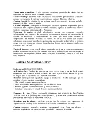 Emprendimiento a partir de la empresa familiar gpo sch | DOCX