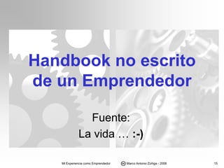 Mi visión del emprendimiento v42