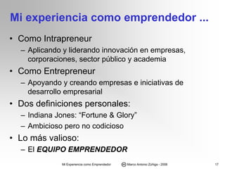 Mi visión del emprendimiento v42