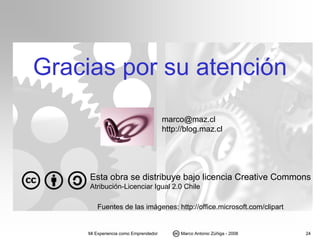 Mi visión del emprendimiento v42