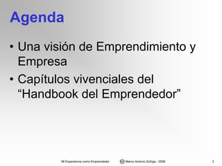 Mi visión del emprendimiento v42