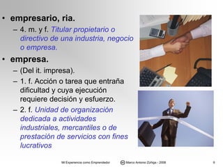 Mi visión del emprendimiento v42