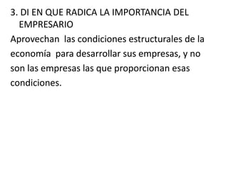 Su organización de trabajo se hace conforme a la especialización según el grado de desarrollo de a sociedad, es decir, cada individuo realiza una actividad diferente.TEMA LA EMPRESACONCEPTOS GENERALES. SU  MISION. SU FUNCION SOCIAL. SU OBJETIVO. SU IMPORTANCIA. SU DEFINICION. SU ORIGEN Y DESARROLLO HISTORICO. SU PAPEL EN ESTE MODO DE PRODUCCION.EJERCICIO   Núm.9LECTURA Y DISCUSION DE TEXTOS. SEÑALAR CARACTERÍSTICAS CON RECORTES DE PERIÓDICO.