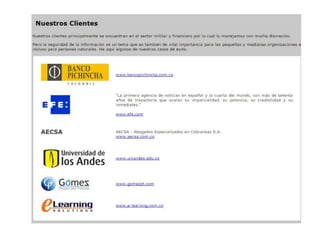 Datos de las Empresa