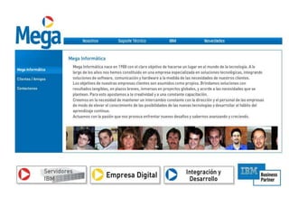 Datos de las Empresa