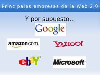 Web 2.0 y Empresa 2.0
