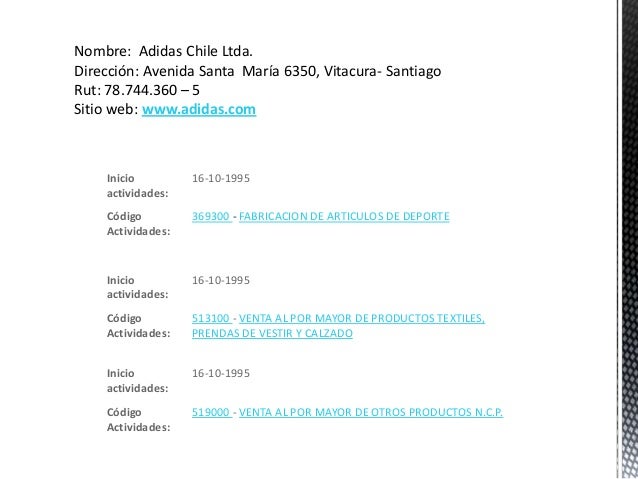 adidas chile linkedin