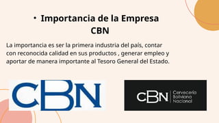 Comprehensive Overview of Bolivian Companies CBN and Sofía: History ...