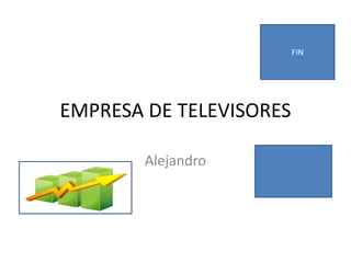 EMPRESA DE TELEVISORES
Alejandro
FIN
 