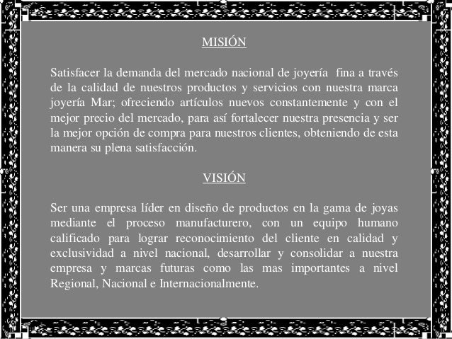 Empresa Joyería Mar