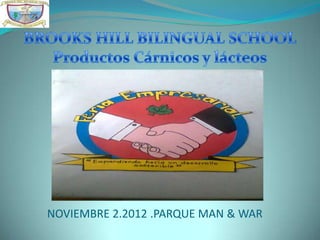 NOVIEMBRE 2.2012 .PARQUE MAN & WAR
 