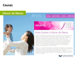 Câncer de Mama
Causas
 