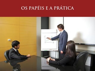 OS PAPÉIS E A PRÁTICA
 