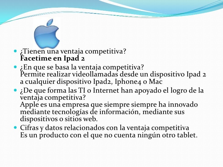 Ventajas Competitivas