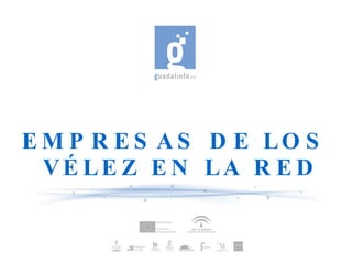 http://www.jamoneselpeña.es/ EMPRESAS DE LOS VÉLEZ EN LA RED 