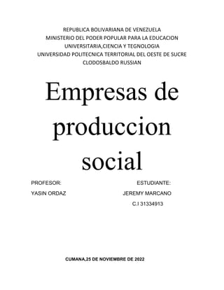 EMPRESAS DE PRODUCCION SOCIAL.docx