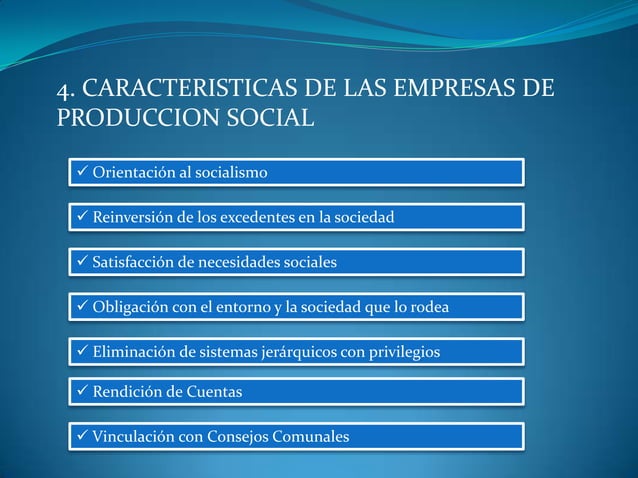 Empresas de Produccion Social Presentacion | PPT