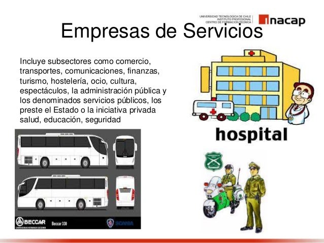 Empresas de servicios