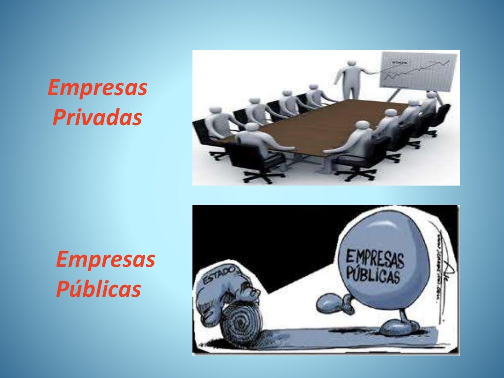 Empresas publicas y privadas Empresas publicas y privadas