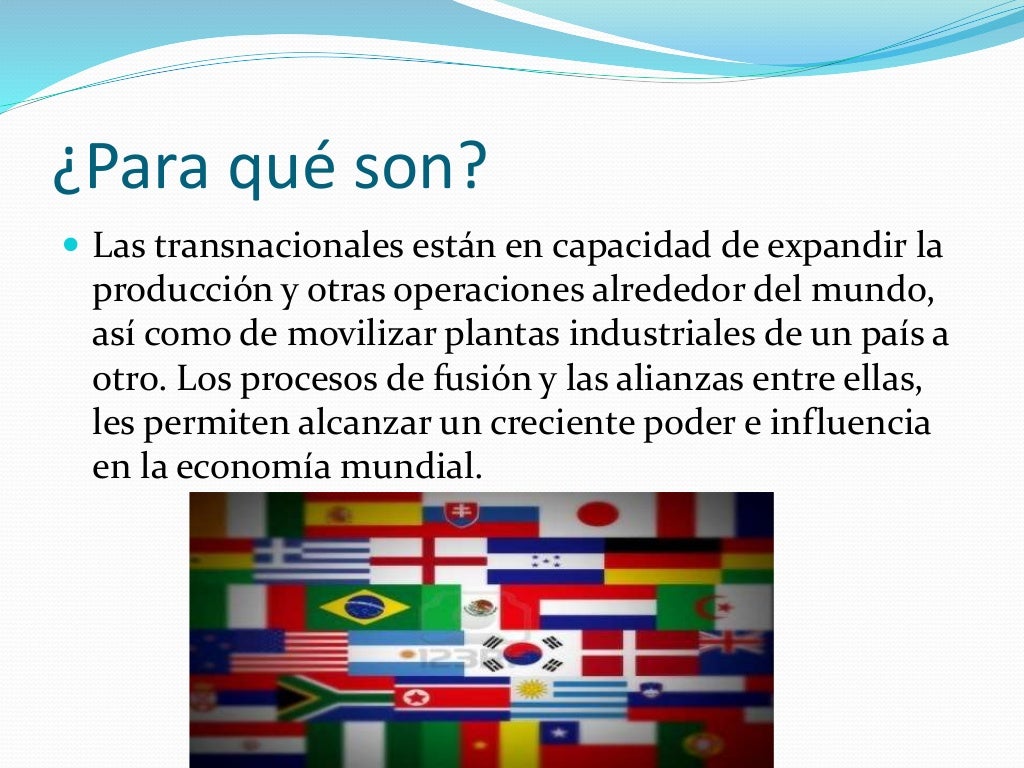 Empresas transnacionales