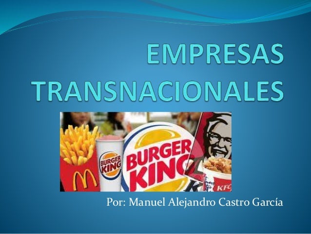 Empresas transnacionales