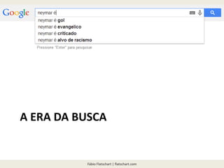 Fábio Flatschart | flatschart.com
A ERA DA BUSCA
 