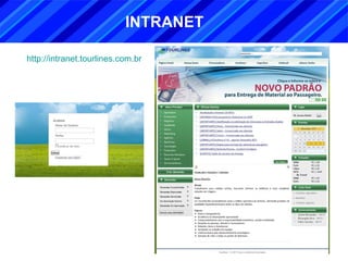 INTRANET http://intranet.tourlines.com.br 