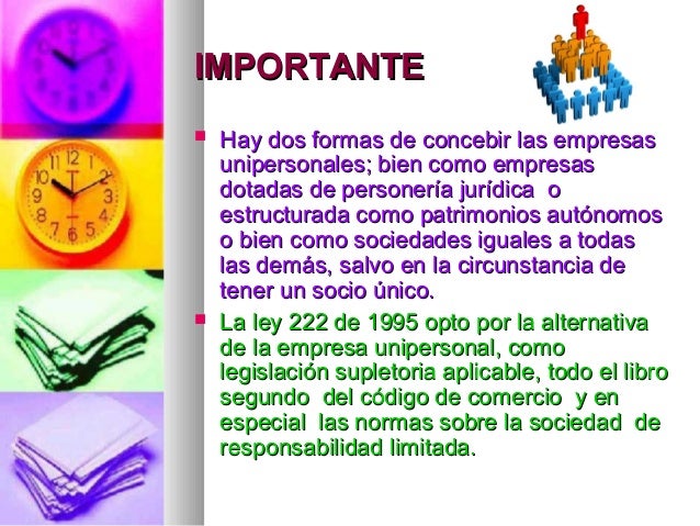 Empresa unipersonal