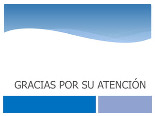 GRACIAS POR SU ATENCIÓN
 