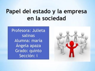 Profesora: Julieta
     salinas
 Alumna: maría
  Ángela apaza
  Grado: quinto
    Sección: i
 