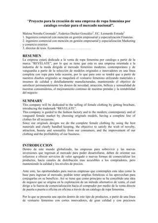 empresa de blusas