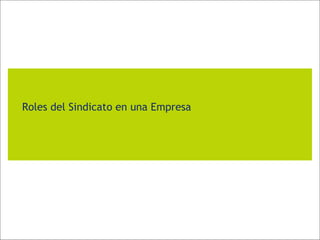 Roles del Sindicato en una Empresa




Informe de gestión 2007 VP Técnica - ARGOS - Gestión Agosto 2007
Focos Mantenimiento
 