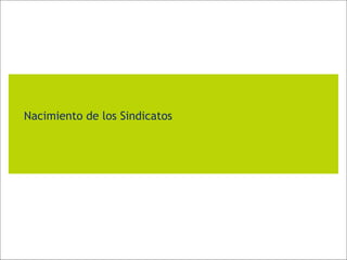 Nacimiento de los Sindicatos




Informe de gestión 2007 VP Técnica - ARGOS - Gestión Agosto 2007
Focos Mantenimiento
 