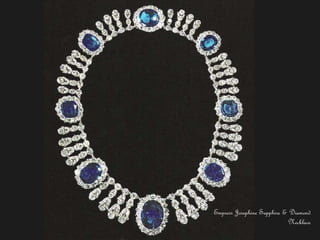 Empress Josephine Sapphire & Diamond
Necklace
 
