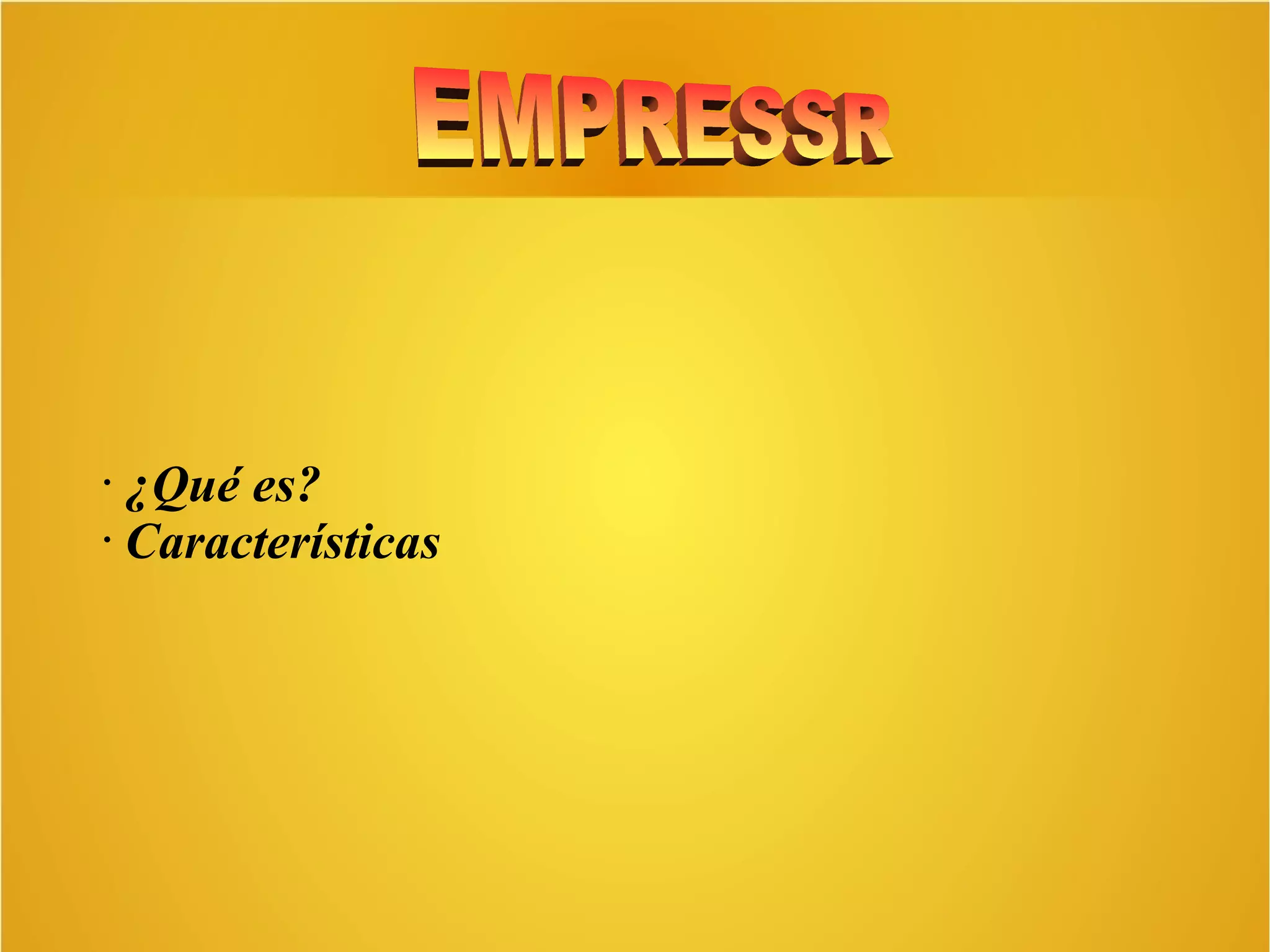 Empressr presentación | PPT