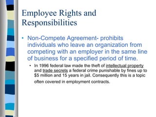 Emp Rights & Responsibility | PPT