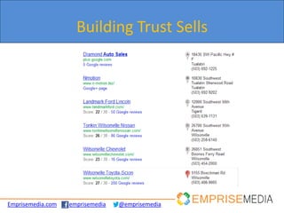 Building Trust Sells




Emprisemedia.com   emprisemedia   @emprisemedia
 