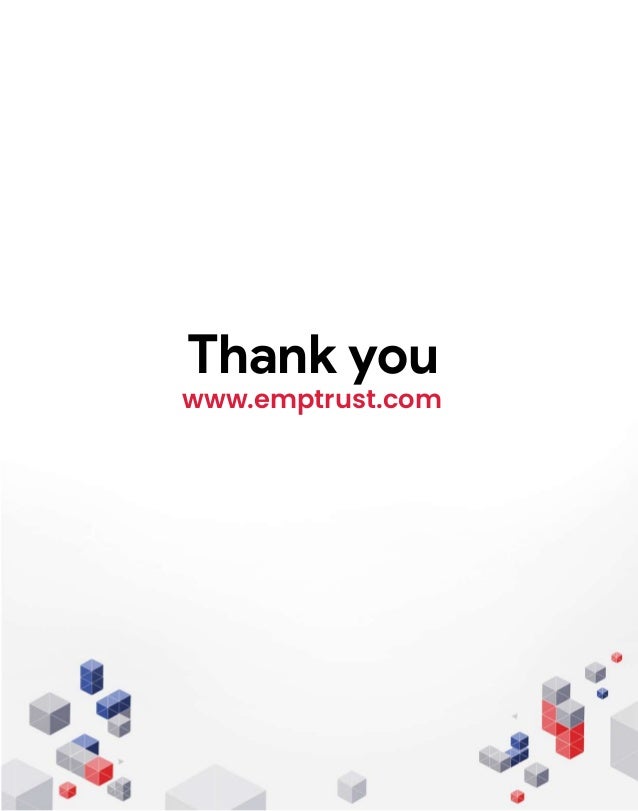 Find out more about employee onboarding at www.emptrust.com 240.252.4007
Thank you
www.emptrust.com
 