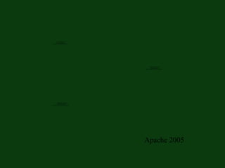 QuickTime™ and a
decompressor
are needed to see this picture.
QuickTime™ and a
decompressor
are needed to see this picture.
QuickTime™ and a
decompressor
are needed to see this picture.
Apache 2005
 